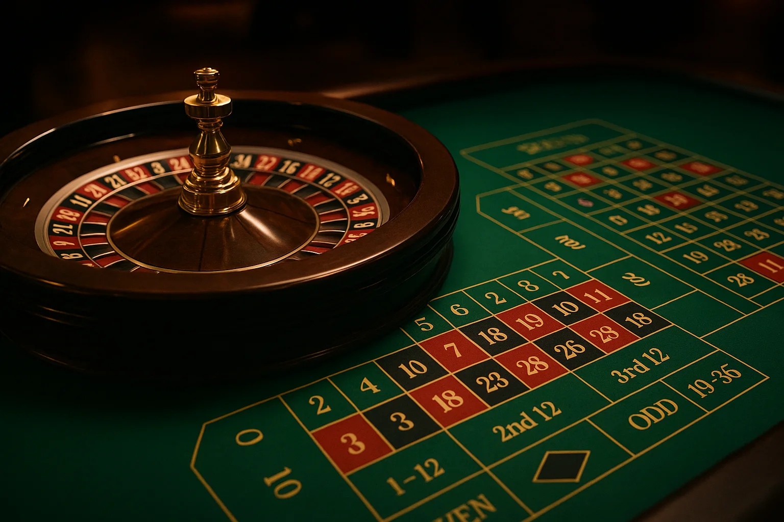 Lightning Roulette live table